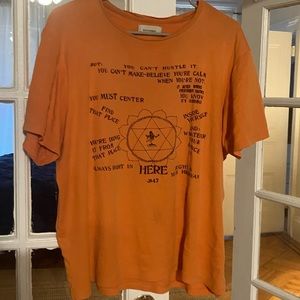 WALES BONNER RAM DASS TSHIRT ORANGE